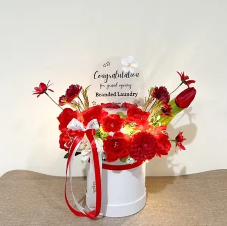 Bloom Box Akrilik Ucapan Grand Opening Tomohon