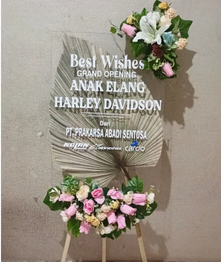 Papan Akrilik Ucapan Grand Opening Tomohon